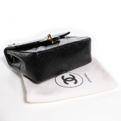 Chanel Lambskin Quilted Mini Square Flap Black 4 of 9