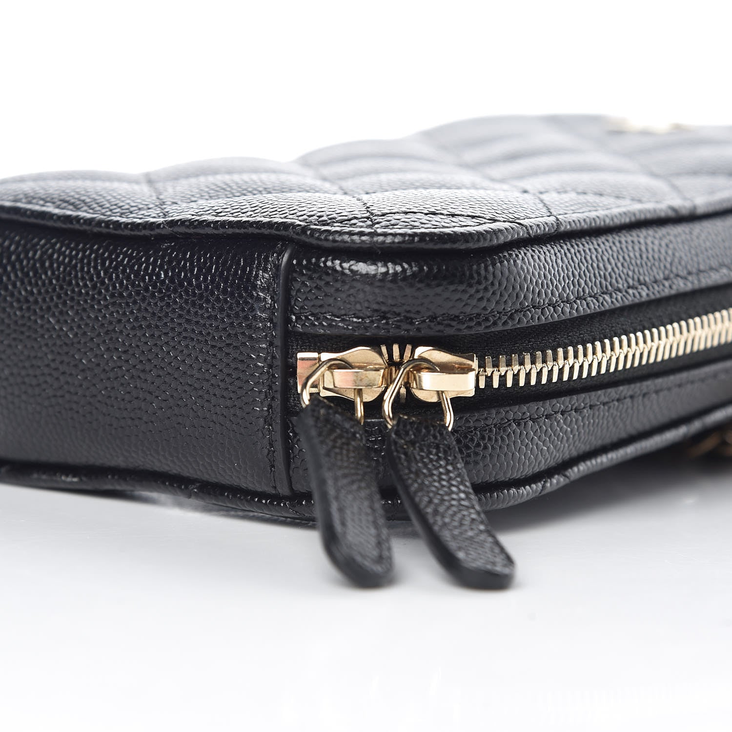 Chanel Caviar Quilted Classic Clutch With Chain Black 10 of 11