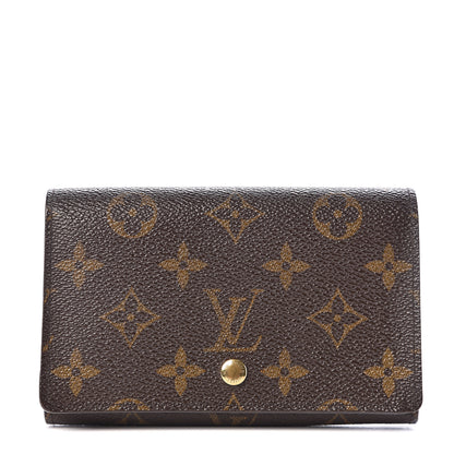 Louis Vuitton Monogram Porte-Monnaie Tresor Wallet 1 of 6