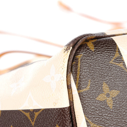 Louis Vuitton Monogram Rayures Neverfull XL 12 of 14