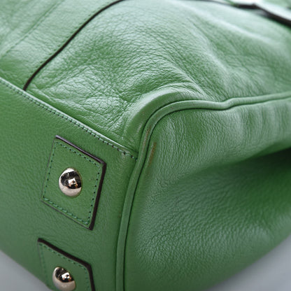 Mulberry Goatskin Bayswater Grass Green 9 of 12