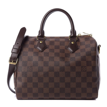 Louis Vuitton Damier Ebene Speedy Bandouliere 25 1 of 9