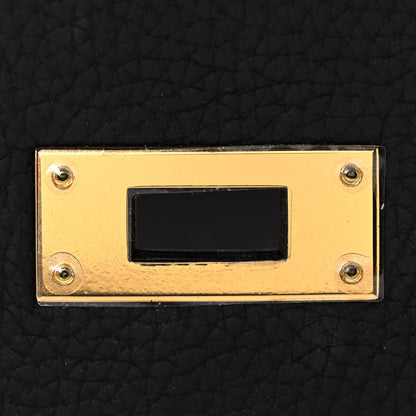 Hermes Togo Matte Alligator Kelly Retourne Touch 28 Black 33 of 39