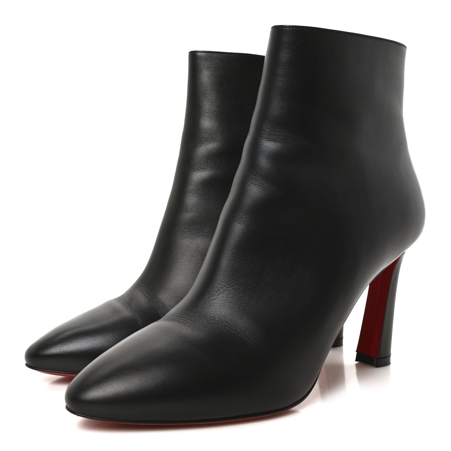 Christian Louboutin Calfskin So Eleonor 85 Ankle Boots 40.5 Black 4 of 9