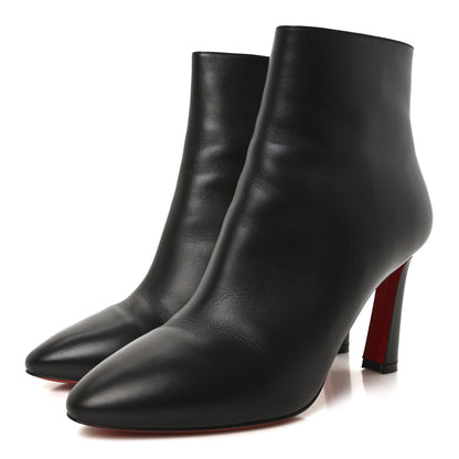 Christian Louboutin Calfskin So Eleonor 85 Ankle Boots 40.5 Black 4 of 9