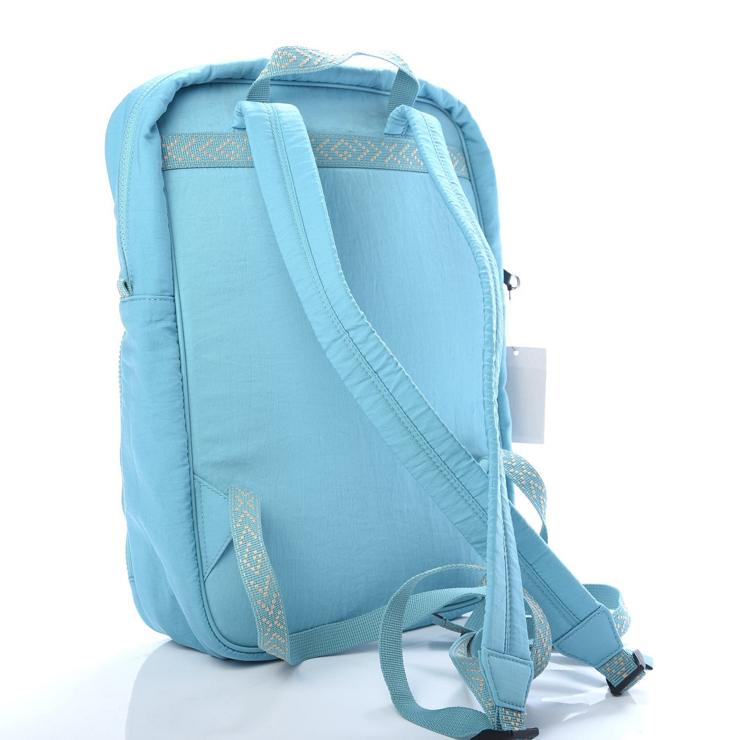 Nylon Twill 80s Logo Patch Backpack Lago