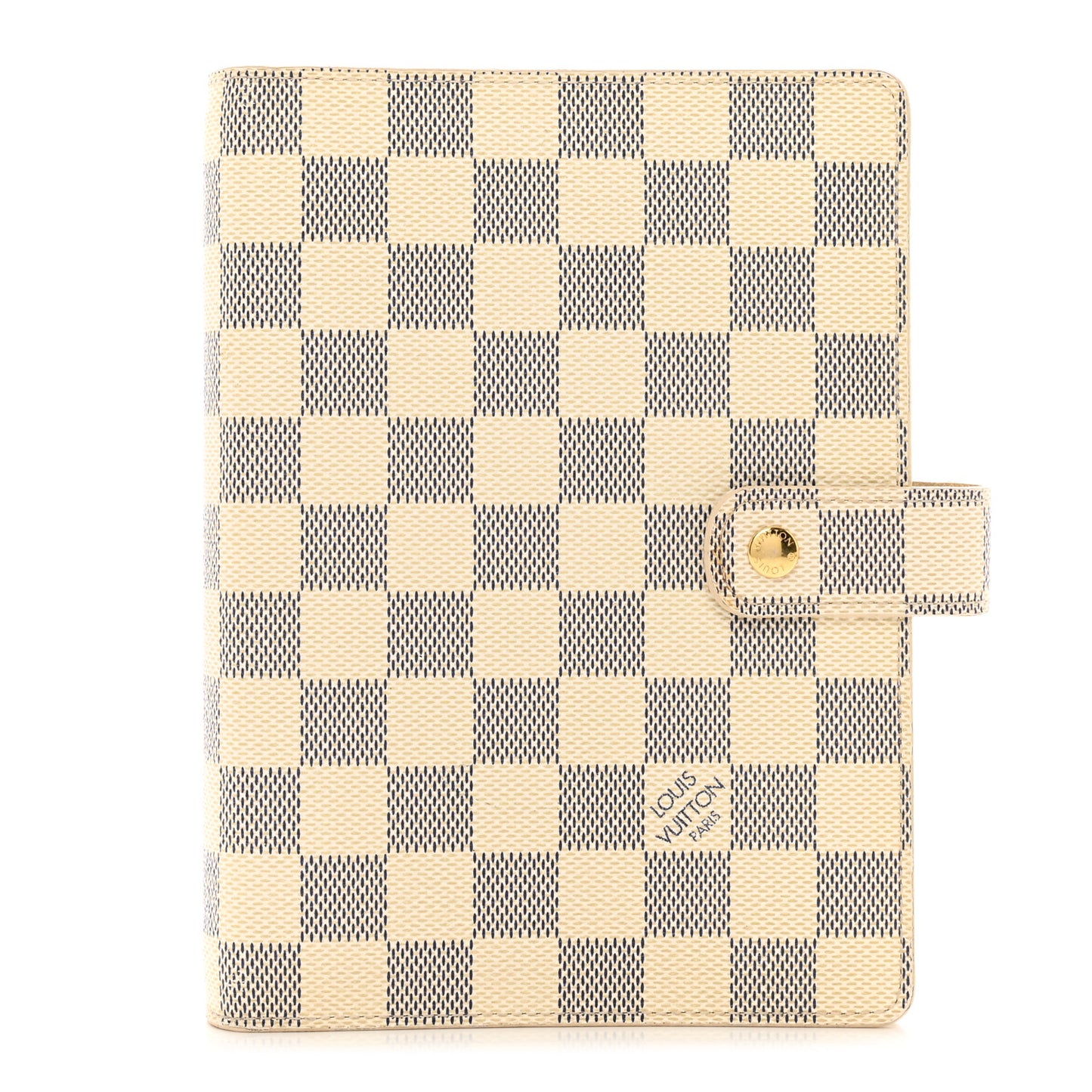 Damier Azur Medium Ring Agenda Cover