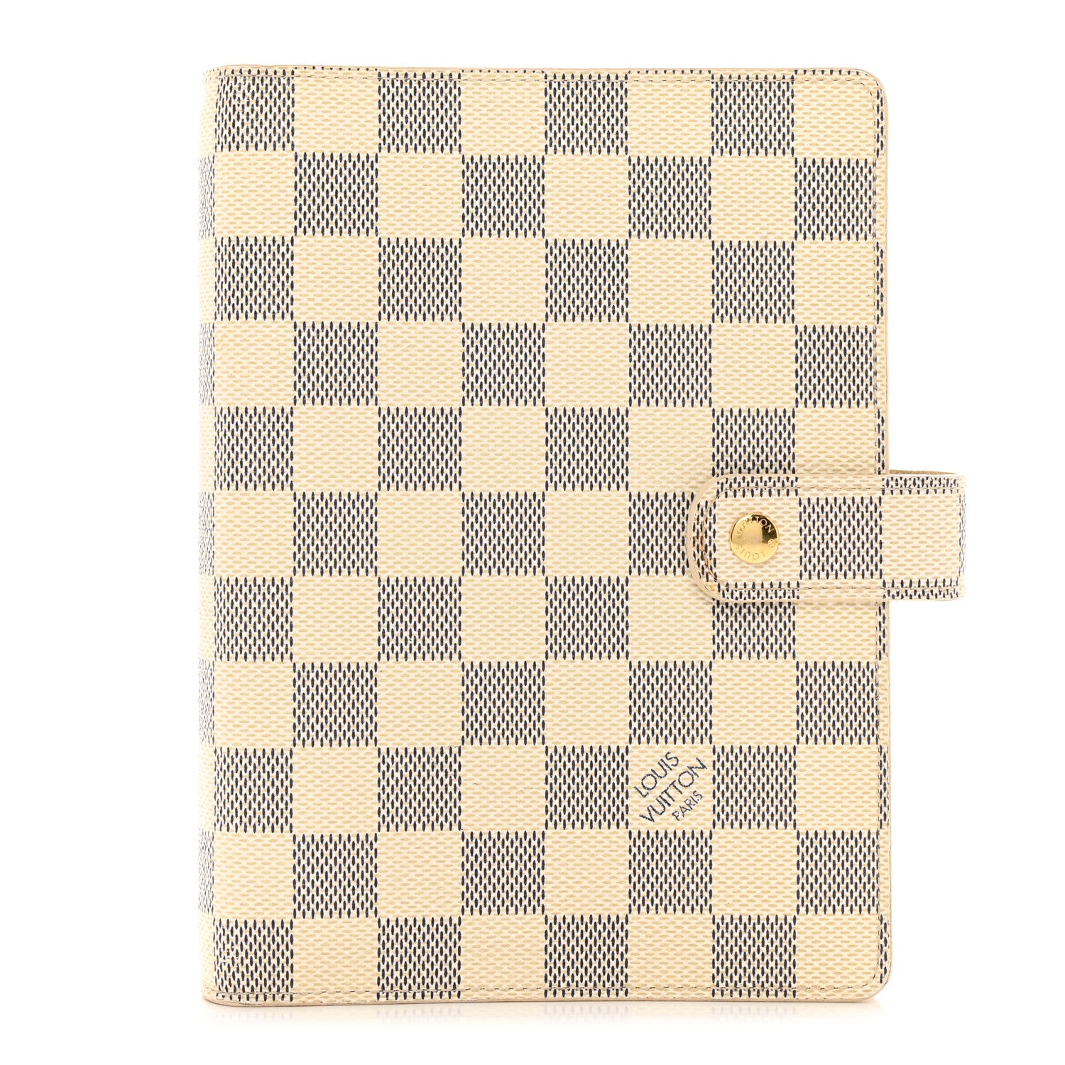 Louis Vuitton Damier Azur Medium Ring Agenda Cover 1 of 8