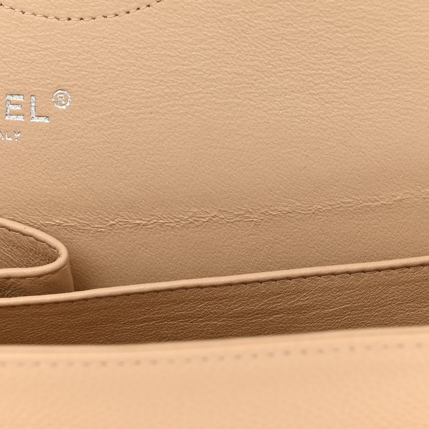 Chanel Caviar Quilted Jumbo Double Flap Beige Clair 11 of 13