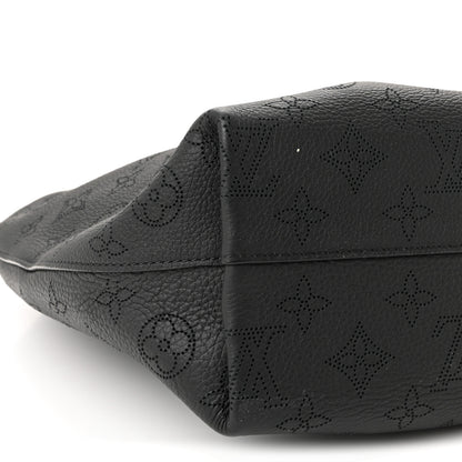 Louis Vuitton Mahina Why Knot MM Black 8 of 9