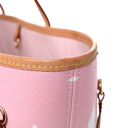 Louis Vuitton Monogram Giant By The Pool Neverfull MM Light Pink 23 of 23