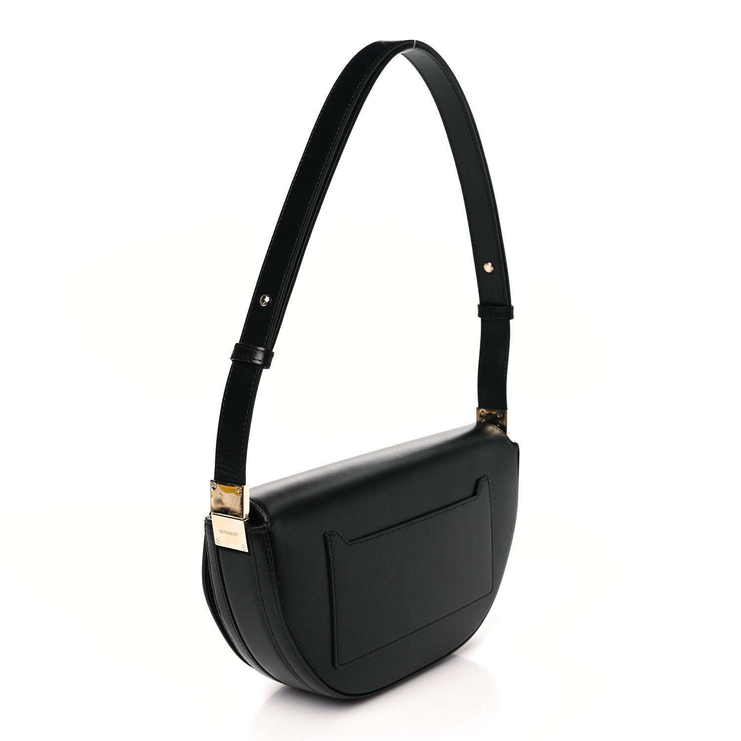 Burberry Calfskin Small Olympia Shoulder Bag Black 3 of 8