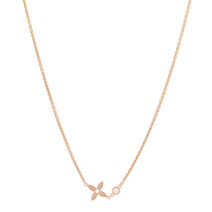 Louis Vuitton 18K Pink Gold Diamond Idylle Blossom Pendant Necklace 1 of 6