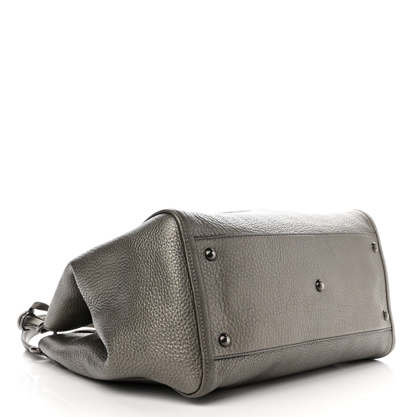 Metallic Cellarius Calfskin Medium Soho Shoulder Bag Sasso