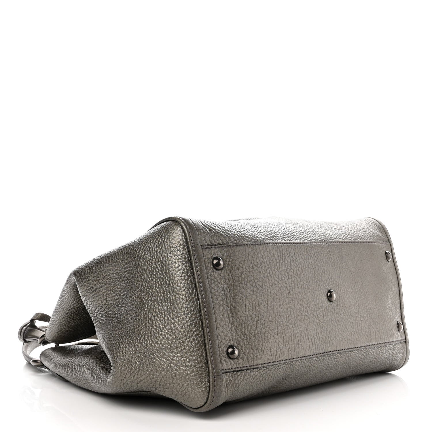 Gucci Metallic Cellarius Calfskin Medium Soho Shoulder Bag Sasso 4 of 9