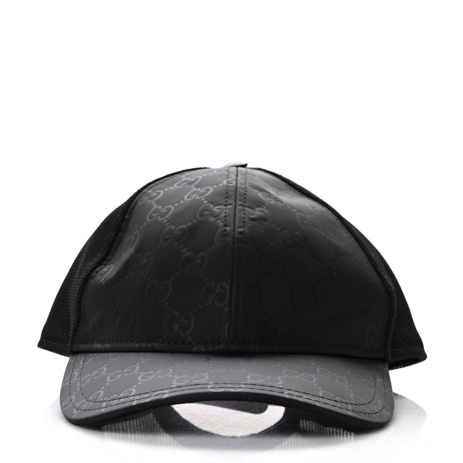 Gucci Nylon Monogram Baseball Hat L Black 3 of 9