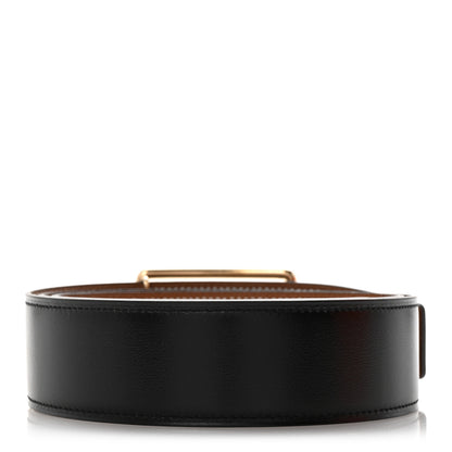 Hermes Togo Box 38mm Oscar Reversible Belt 100 40 Gold Black 2 of 6