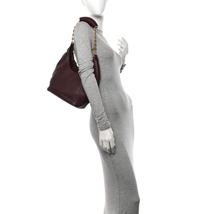 Loewe Buttery Nappa Lambskin Small Squeeze Bag Dark Burgundy 2 of 10