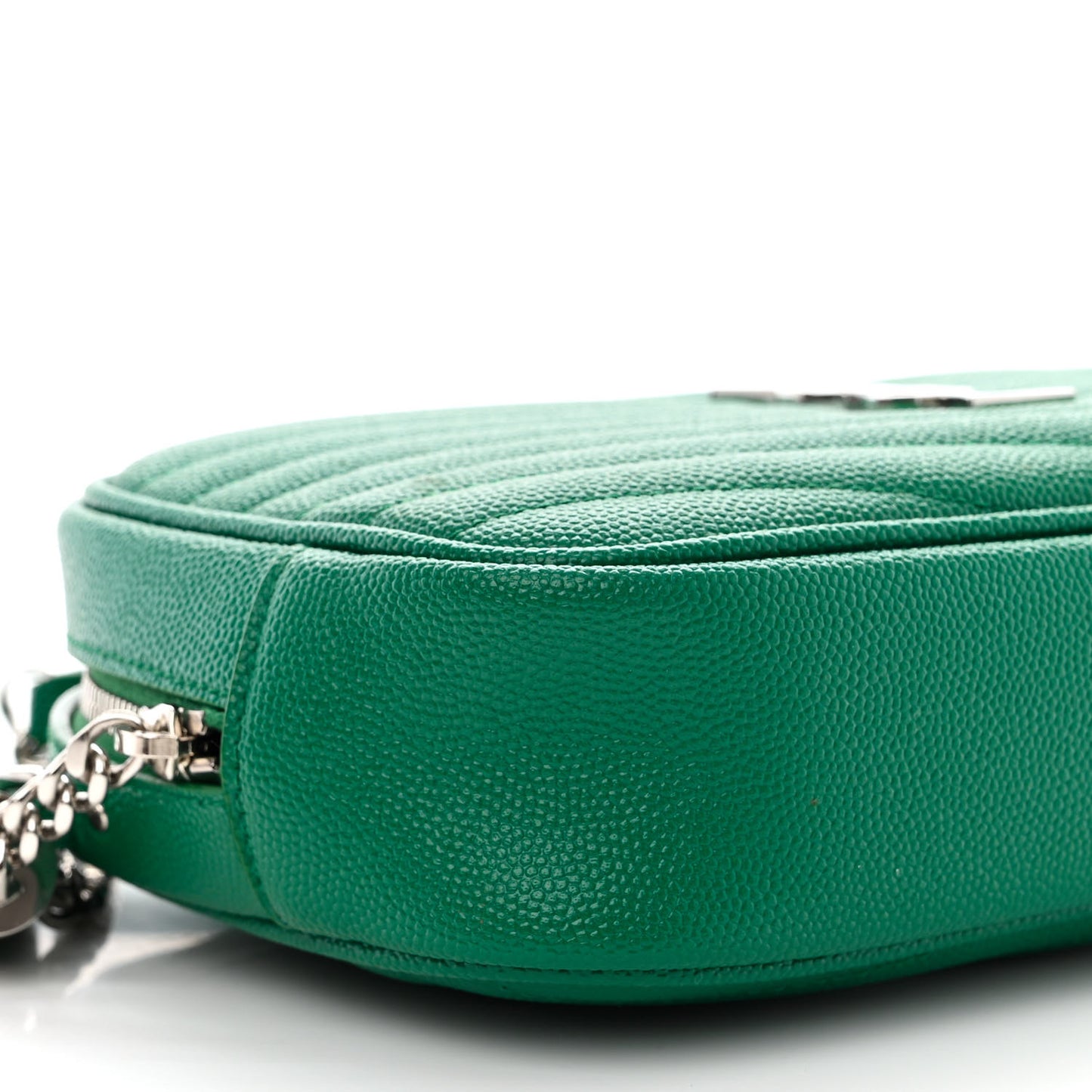 Grain De Poudre Matelasse Monogram Mini Lou Camera Bag Green Field