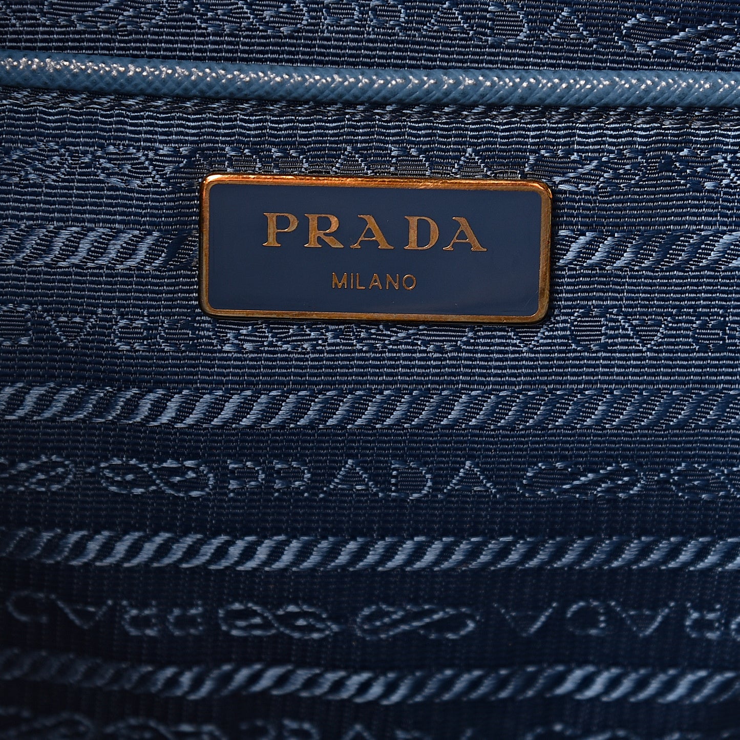 Saffiano Lux Bowling Bag Cobalto