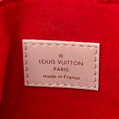 Louis Vuitton Lambskin Embossed Monogram Fall In Love Coussin PM Dragée Light Pink 8 of 12