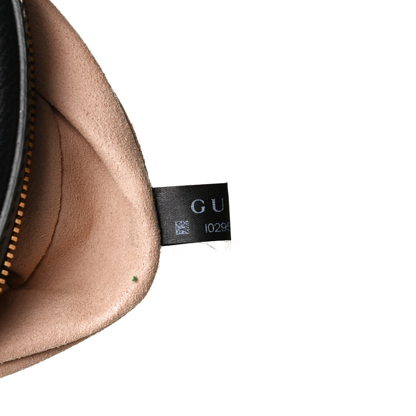 Grained Calfskin Web Mini Ophidia Round Shoulder Bag Black