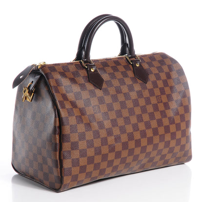 Louis Vuitton Damier Ebene Speedy 35 3 of 7