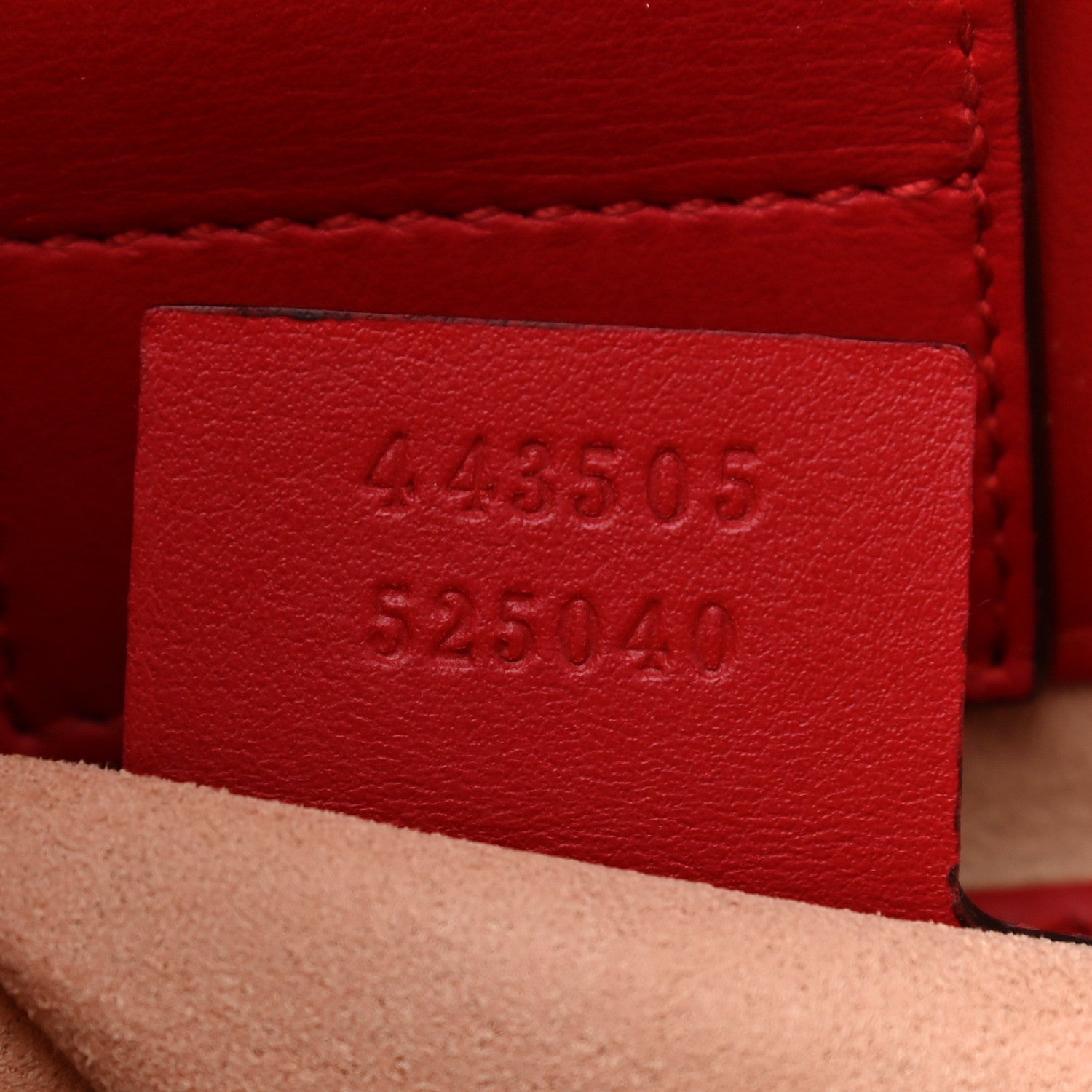 Gucci Calfskin Matelasse Medium GG Marmont Tote Hibiscus Red 7 of 15