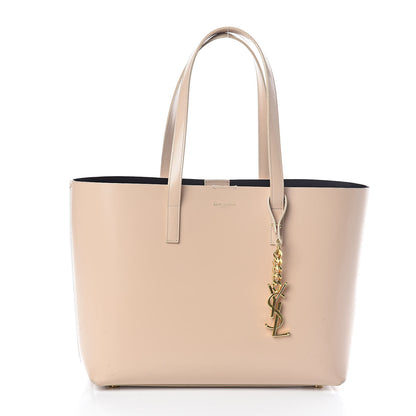 Saint Laurent Calfskin Classic Monogram Double Face Tote Nude Powder 3 of 10