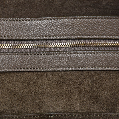 Celine Soft Grained Calfskin Medium Belt Cabas Phantom Taupe 5 of 12