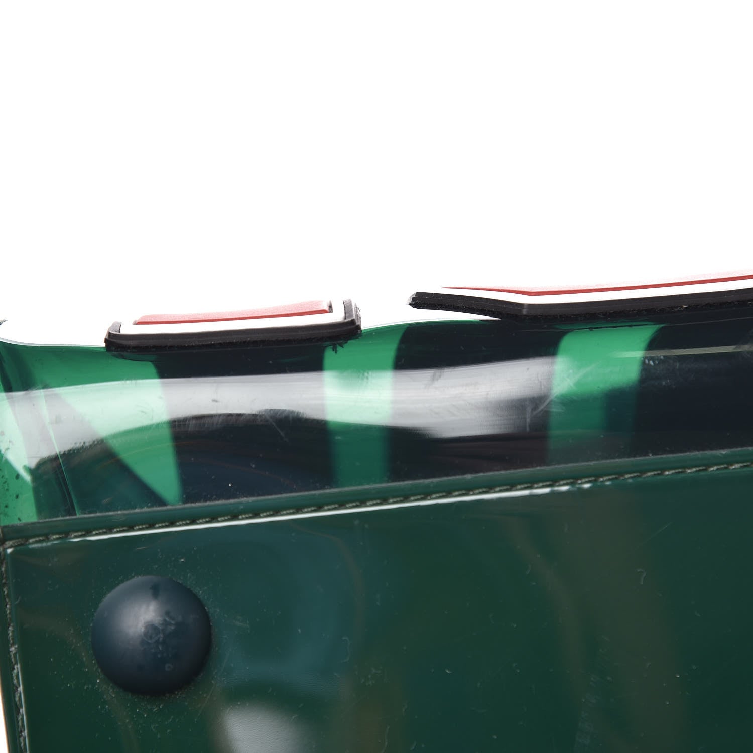 Delvaux PVC The Hero 1829 Brillant Satchel Vert 11 of 11