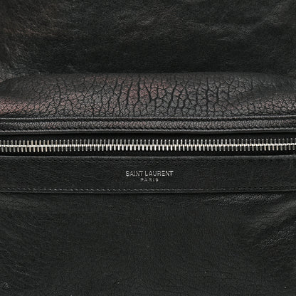 Saint Laurent Sheepskin City Backpack Black 9 of 13