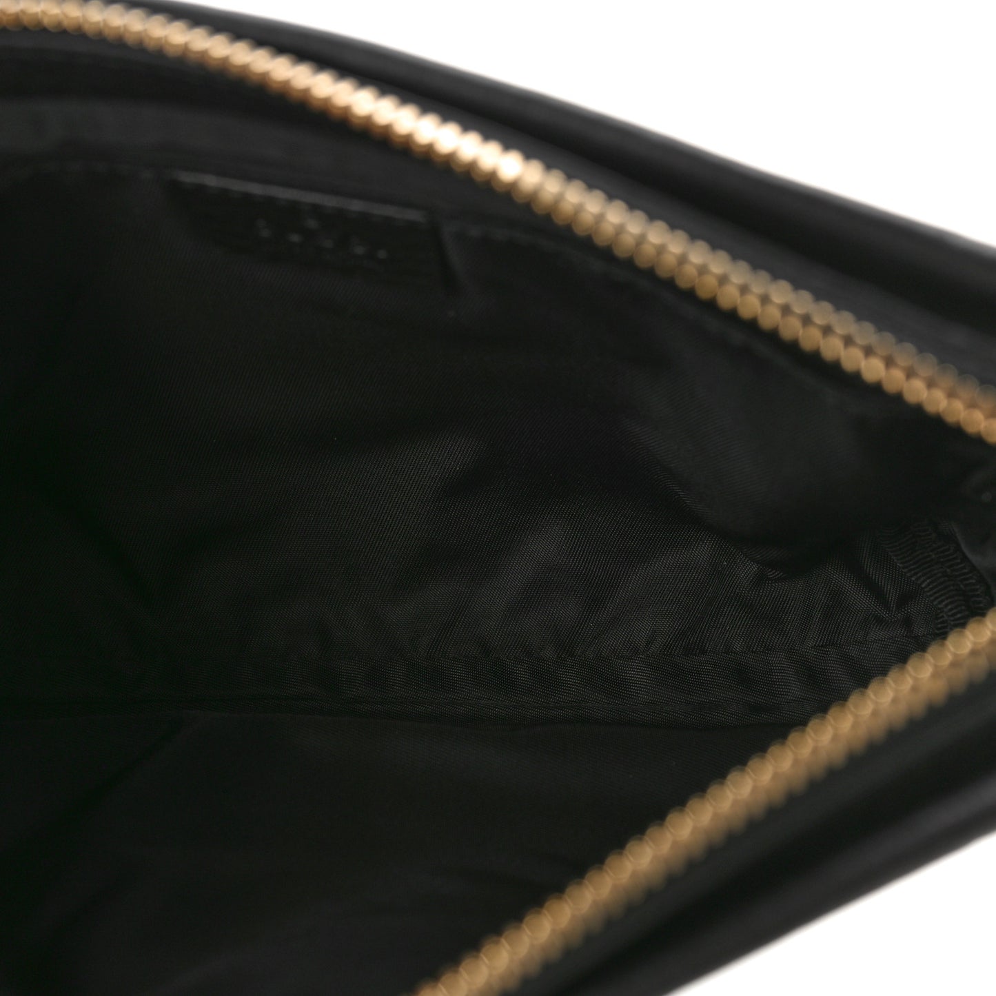 Pebbled Calfskin Soho Cosmetic Case Black