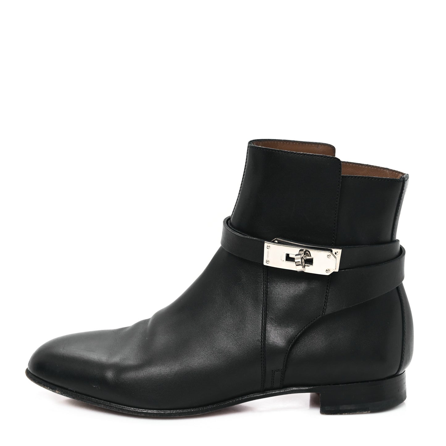 Calfskin Neo Low Boots 38 Black