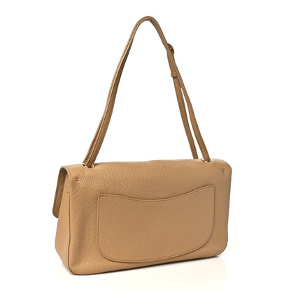 Chanel Grained Calfskin Small Souplissimo Maxi Flap Beige 2 of 10