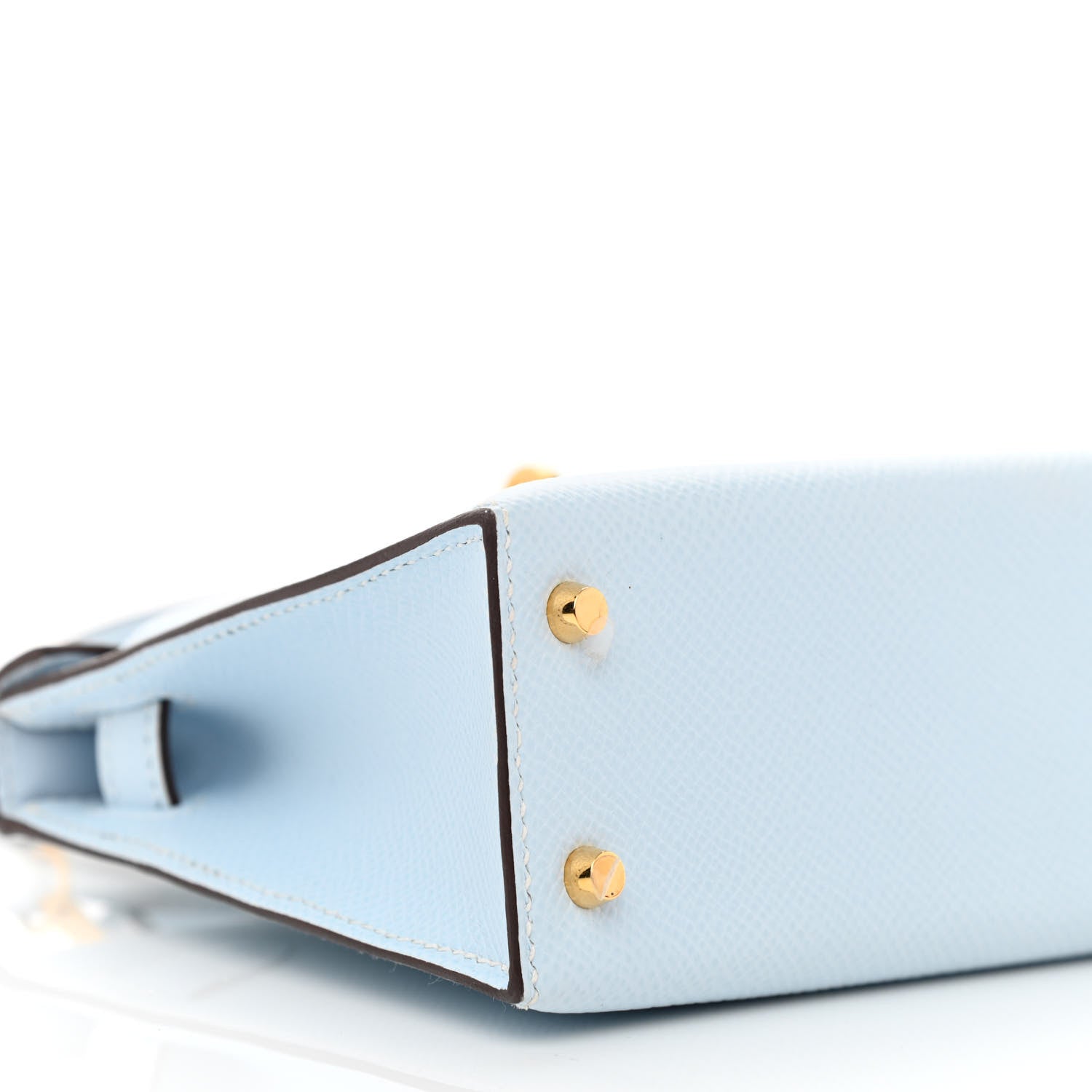 Hermes Epsom Mini Kelly Sellier 20 Bleu Brume 9 of 10