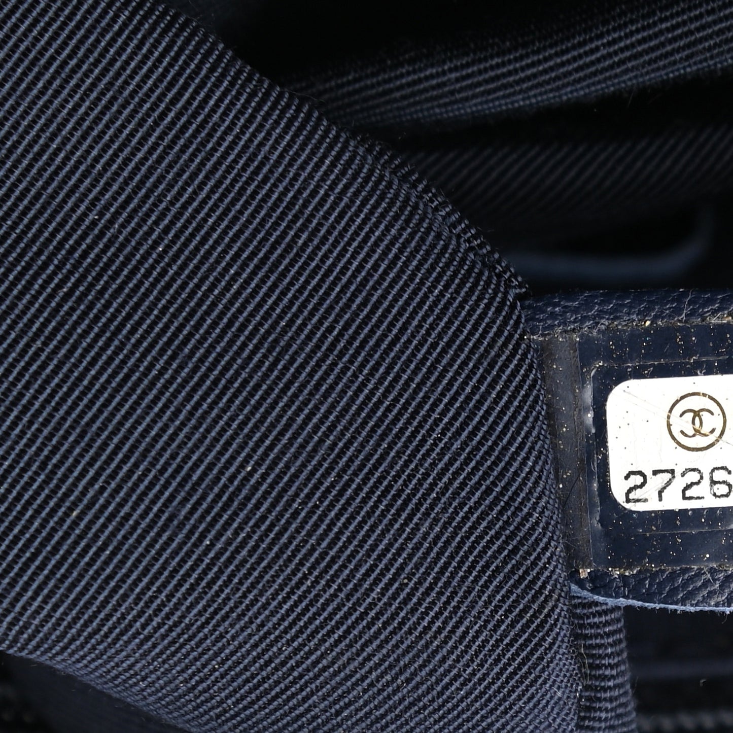 Lambskin Quilted Small Urban Spirit Backpack Navy