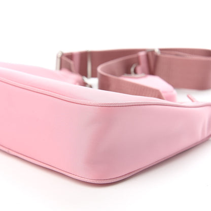 Prada Nylon Re-Edition 2005 Shoulder Bag Rosa 7 of 11