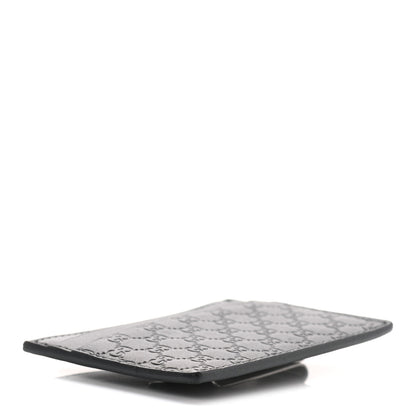 Gucci Microguccissima Card Holder Money Clip Black 3 of 6