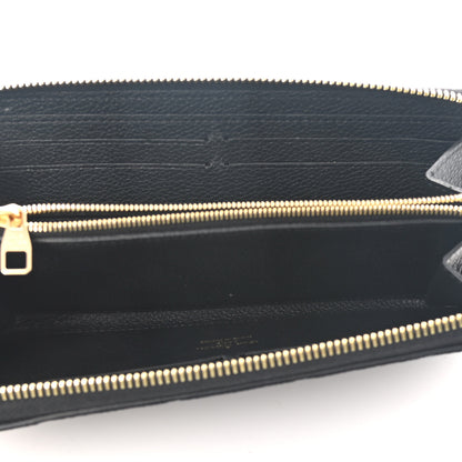 Louis Vuitton Empreinte Clemence Wallet Black 5 of 6