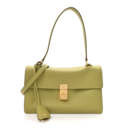 Prada Calfskin Medium Soft Sound Shoulder Bag Pistacchio 1 of 10