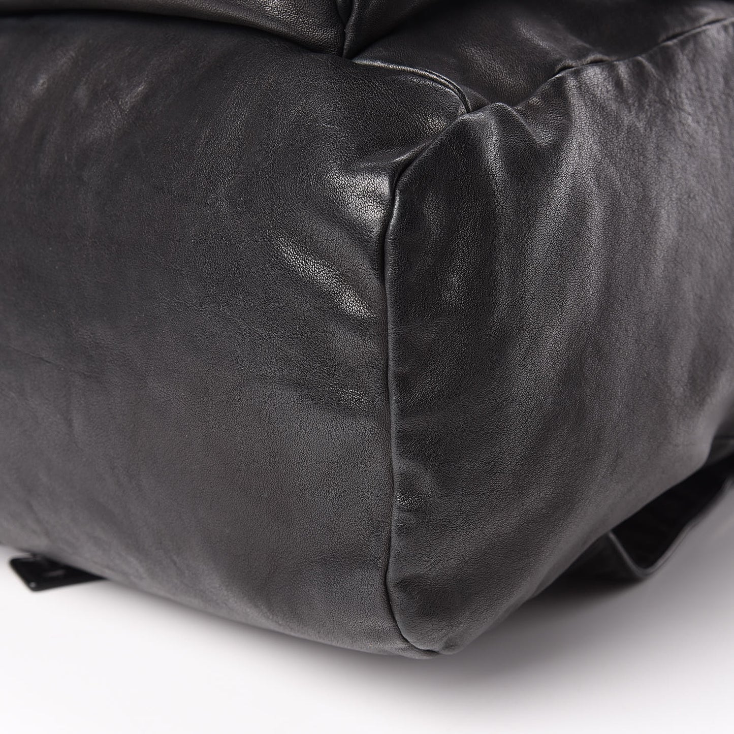 Calfskin Delave Backpack Black