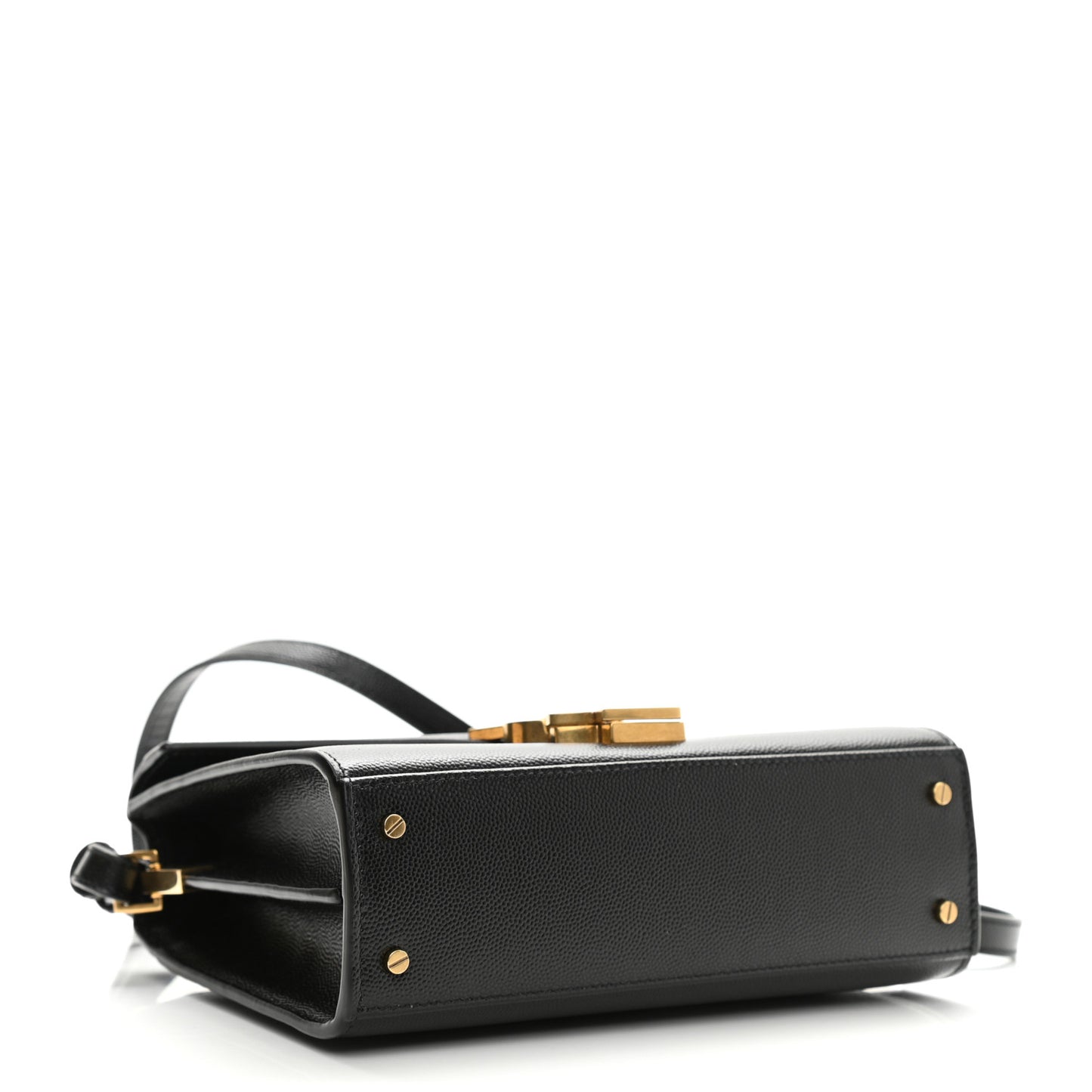 Grain de Poudre Mini Classic Monogram Cassandra Top Handle Black