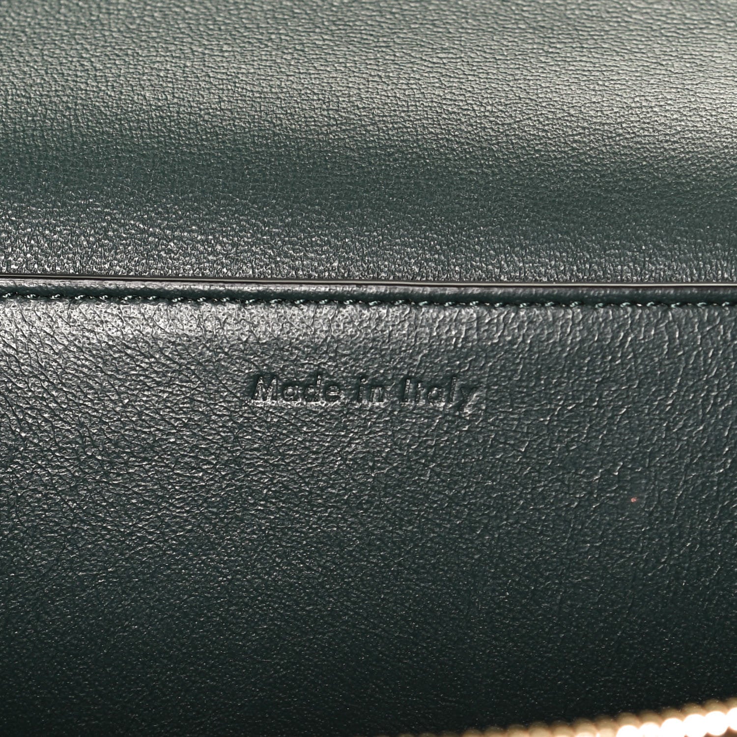 Celine Shiny Smooth Calfskin Medium Frame Shoulder Bag Amazone Dark Navy 6 of 11