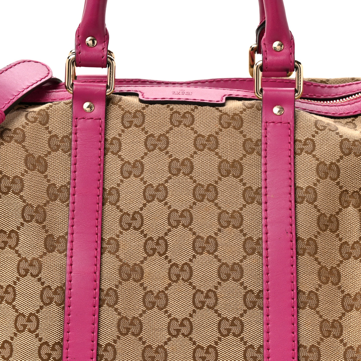 Gucci Monogram Medium Joy Boston Pink 8 of 18