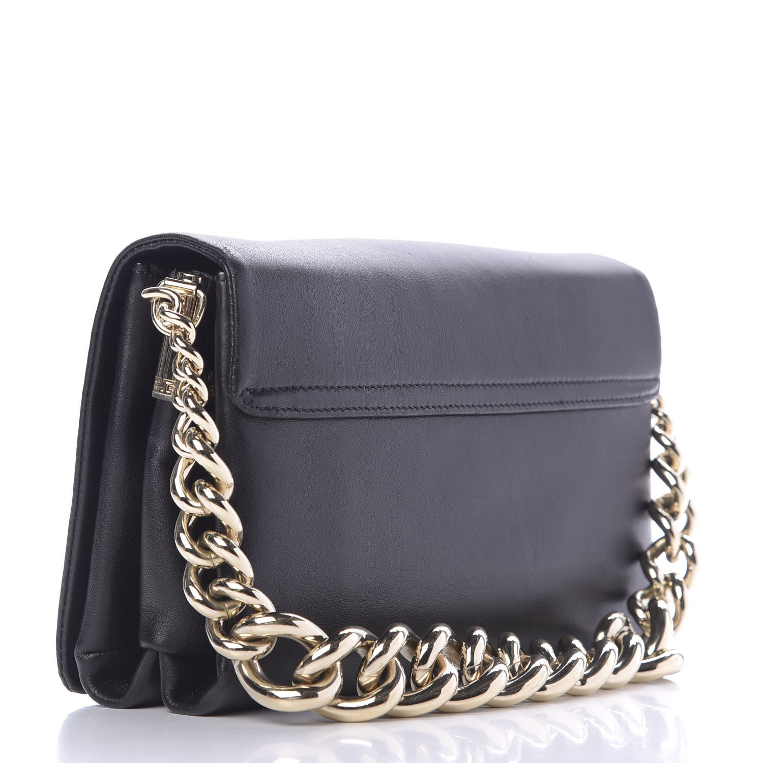 Versace Nappa Palazzo Sultan Evening Bag Black 3 of 11