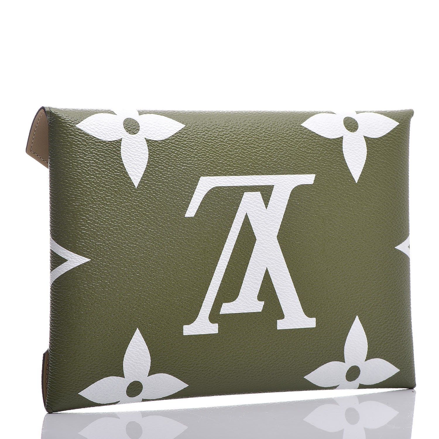 Louis Vuitton Monogram Giant Large Kirigami Pochette Kaki 3 of 8
