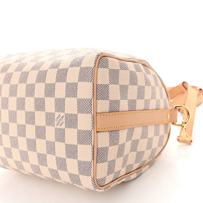 Louis Vuitton Damier Azur Speedy Bandouliere 25 9 of 10