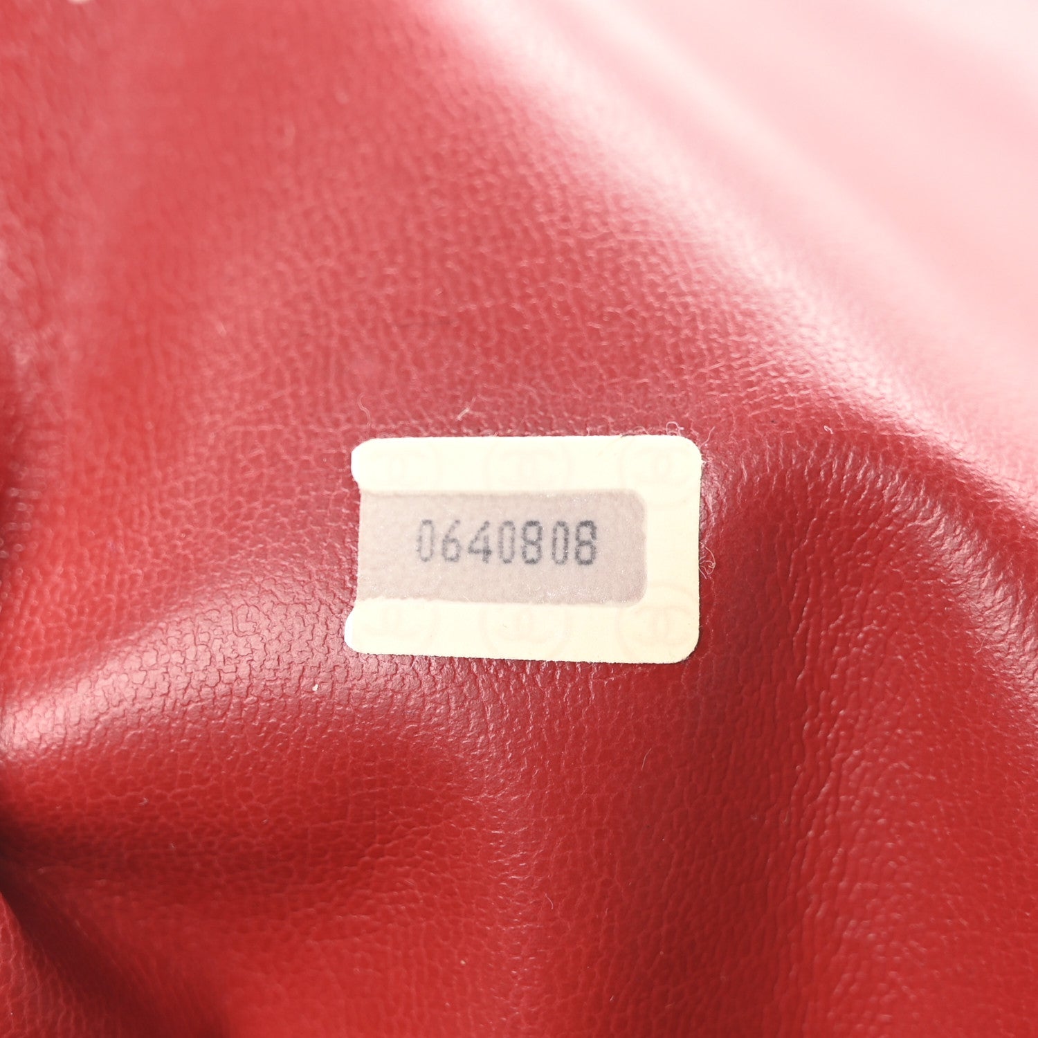 Chanel Lambskin Quilted Shoulder Bag Red 15 of 21