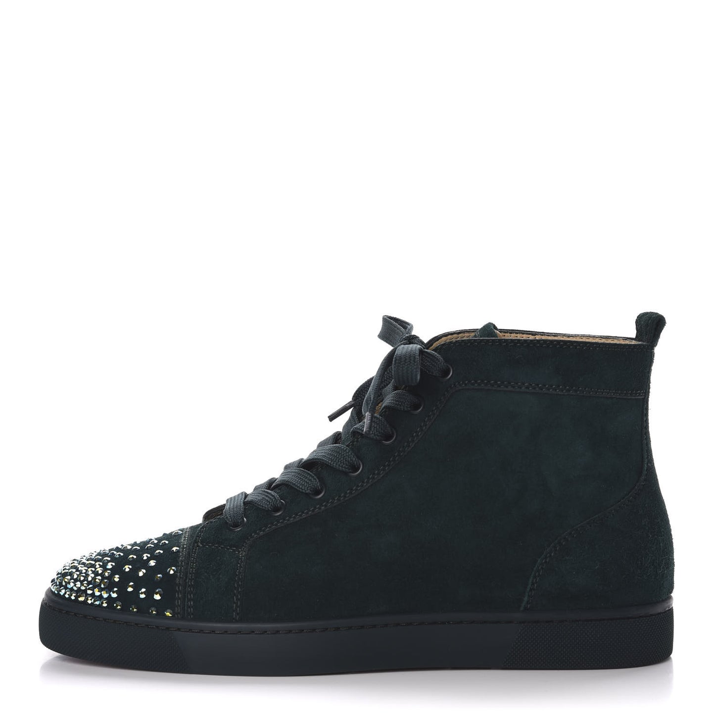 Veau Velours Mens New Lou Degra Flat Sneakers 41.5 Ivy